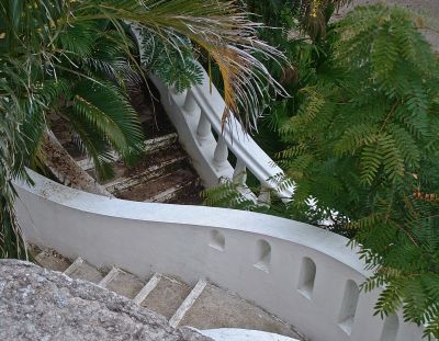 Stairways to nowhere.